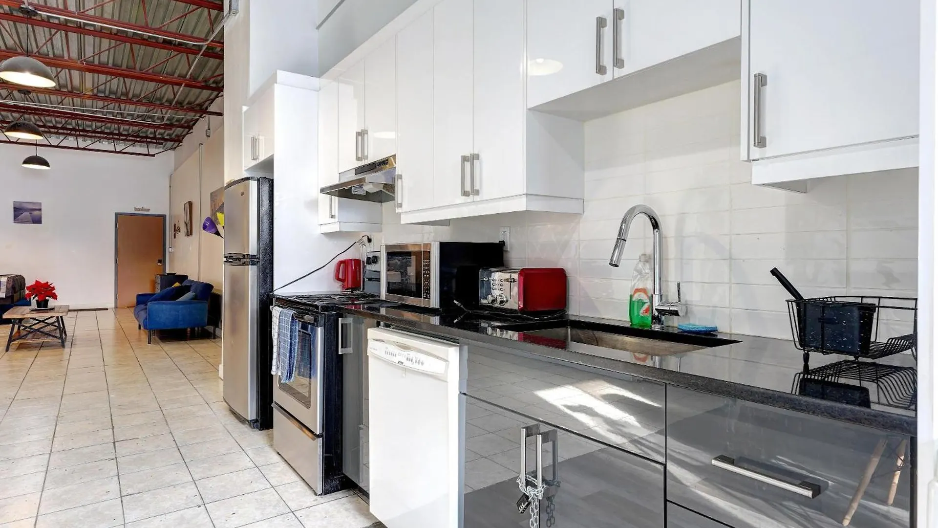 #2 - Big Loft - Plaza St-Hubert Apartment Montreal